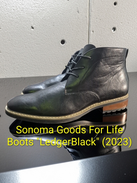 Kohl's Other - Sonoma Goods For Life Chukka Boots "LedgerBlack" (2023) M10/W11.5 New